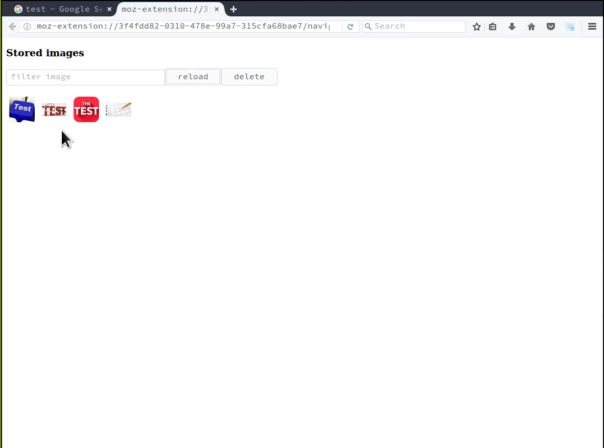 entension demo screencast